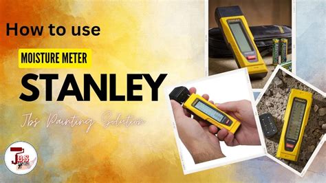 stanley moisture meter review